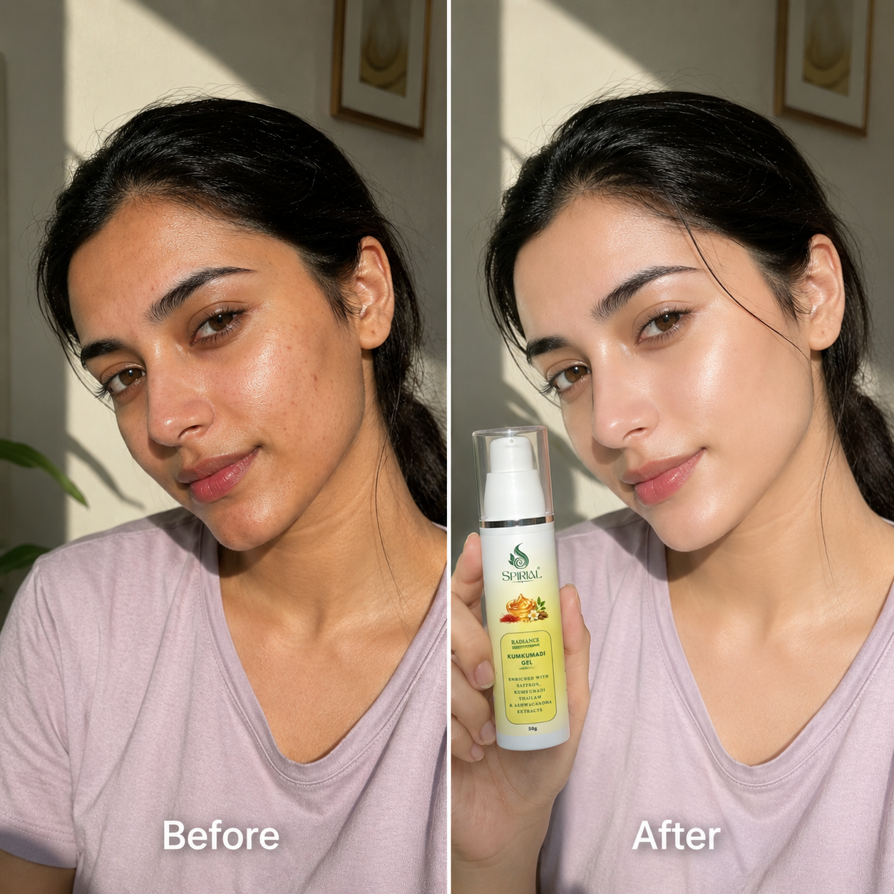Kumkumadi Gel For Skin Repair & Glass Skin