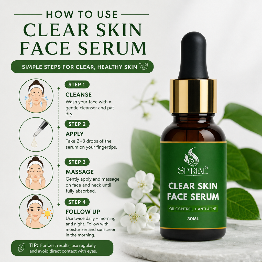 Clear Skin Face Serum For Oil Control and Anti Acne Solution