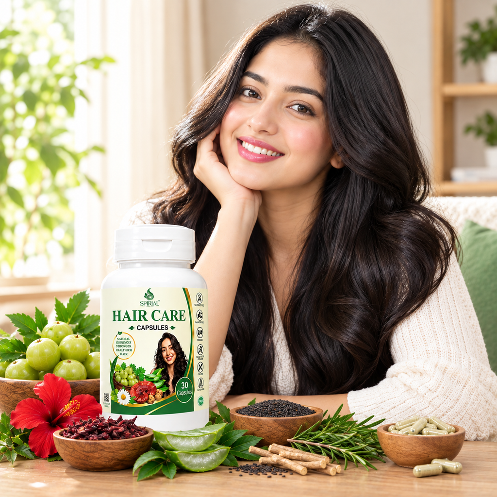 Spirial Natural Hair Care Capsules Buy 1 Get 1 Free