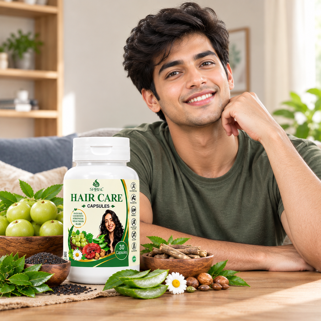Spirial Natural Hair Care Capsules Buy 1 Get 1 Free