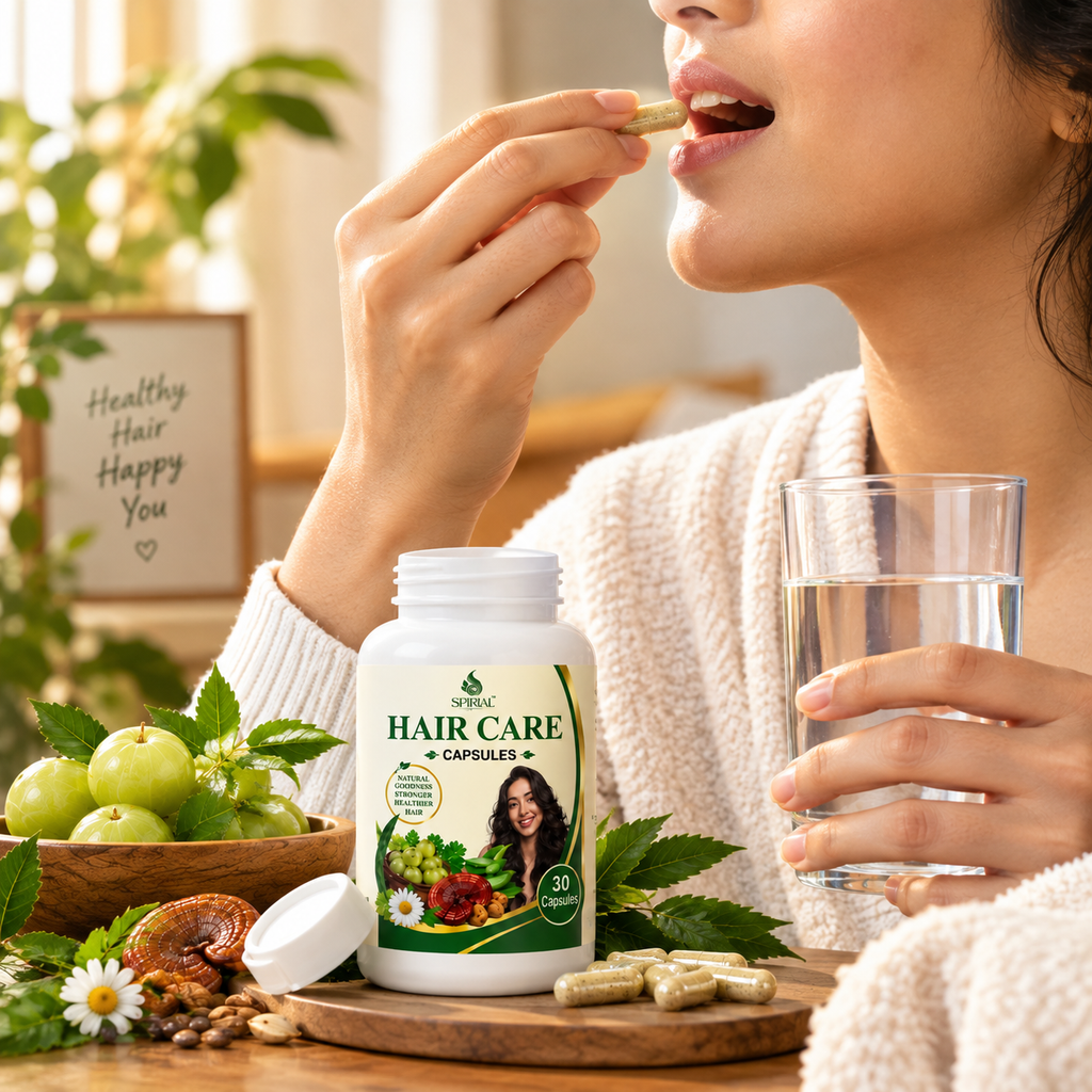 Spirial Natural Hair Care Capsules Buy 1 Get 1 Free