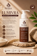 Spirial Lumivra Deep Cleansing Face Wash for Glowing & Healthy Skin I Brightening Face Cleanser