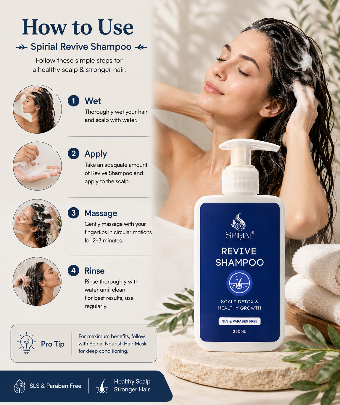 Revive Shampoo For Scalp Detox & Healthy Re-Growth Of Hair